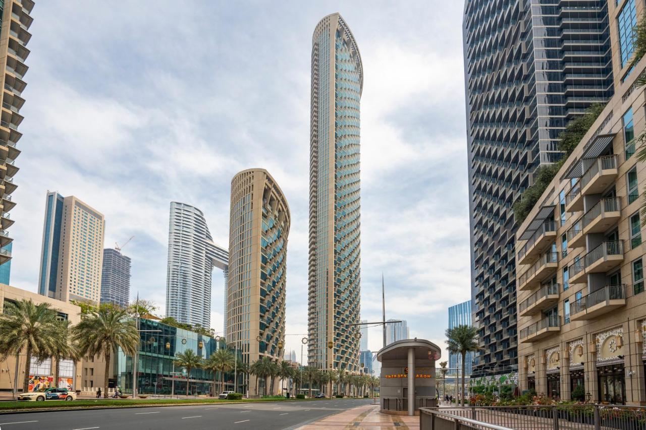 Prestige Living 1Br With Full Burj Khalifa View By Auberge Dubai Exterior foto